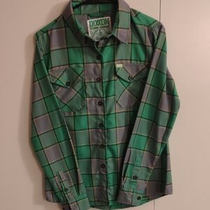 DIXXON Green And Brown Flannel